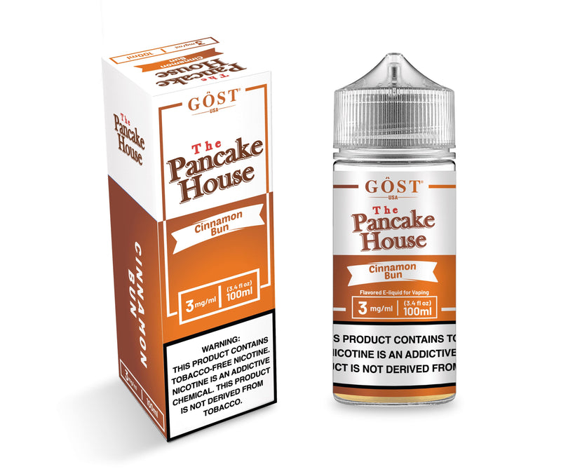 Cinnamon Bun by GOST The Pancake House Series 100mL with Packaging