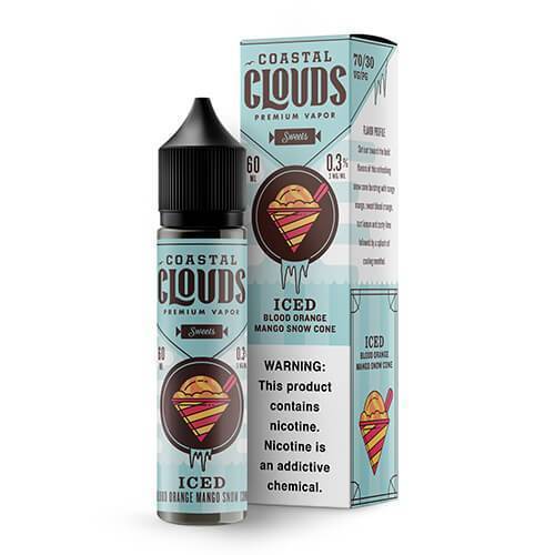  Blood Orange Mango Iced by Coastal Clouds 60ml with packaging