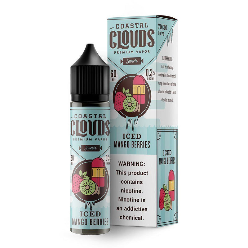  Iced Mango Berries by Coastal Clouds 60ml with packaging