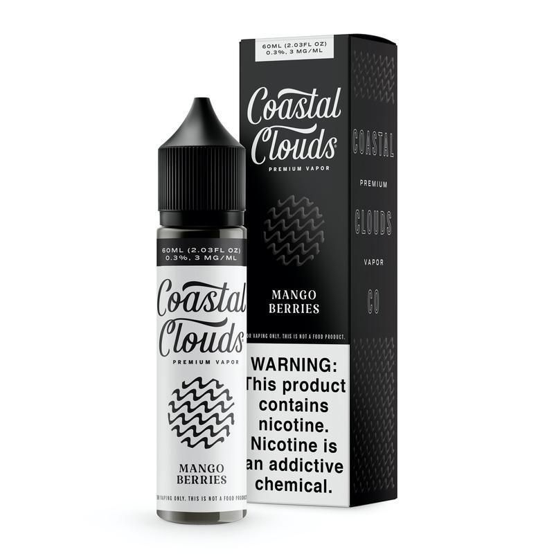 Mango Berries by Coastal Clouds 60ml with packaging