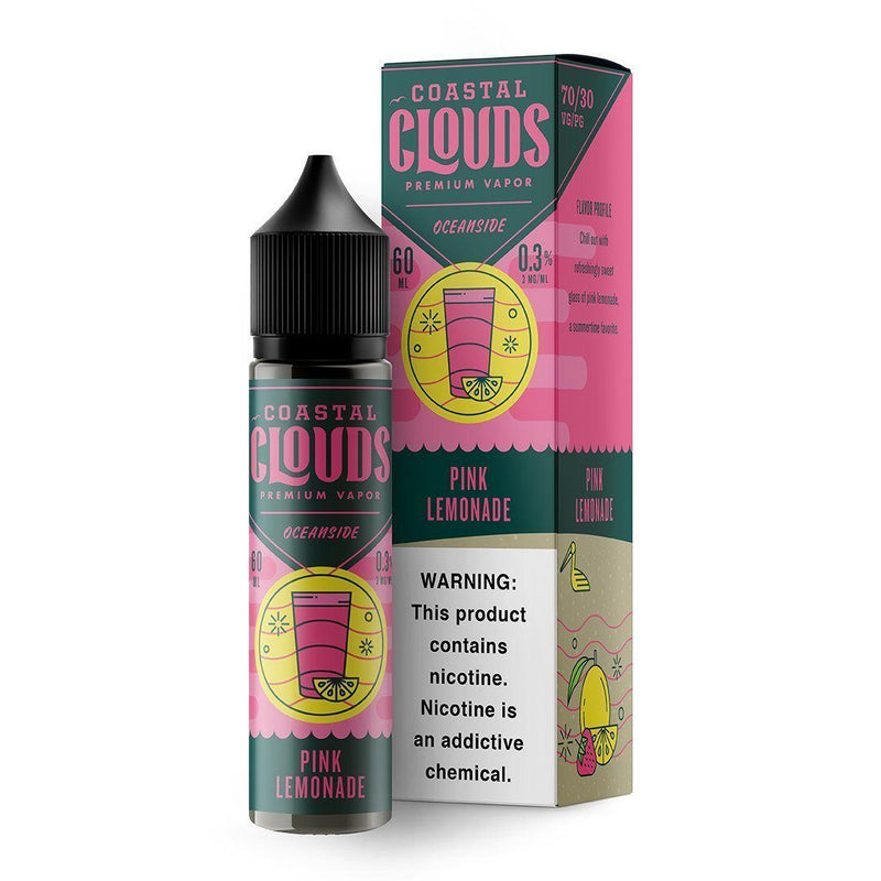  Pink Lemonade by Coastal Clouds 60ml with packaging
