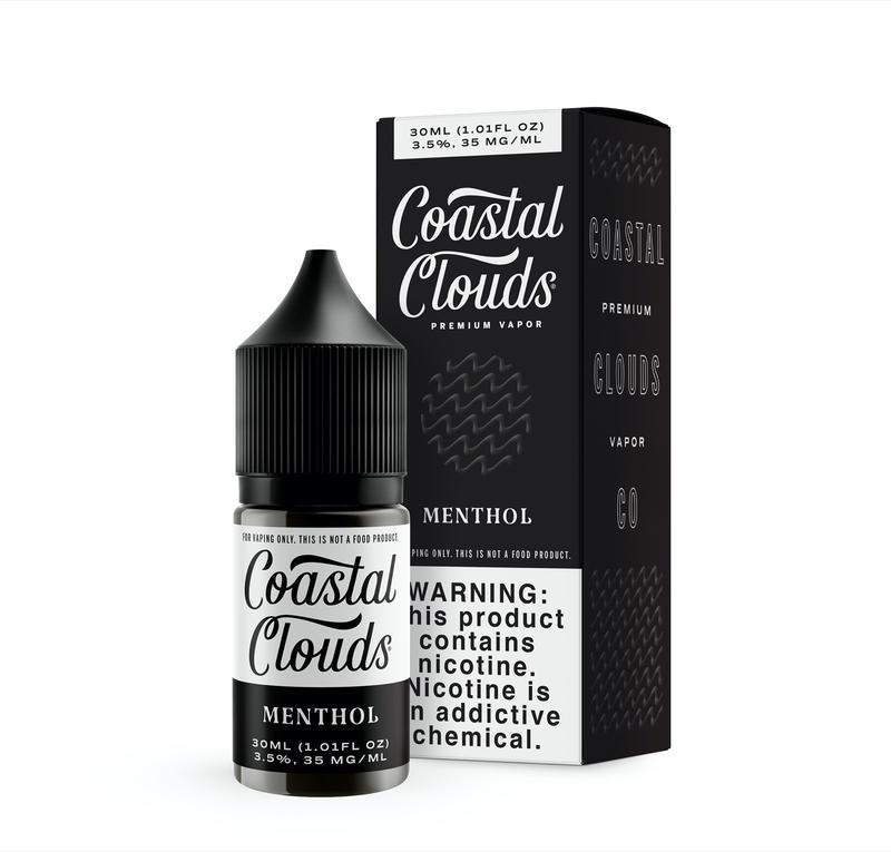 Mint by Coastal Clouds Salt 30ml with packaging