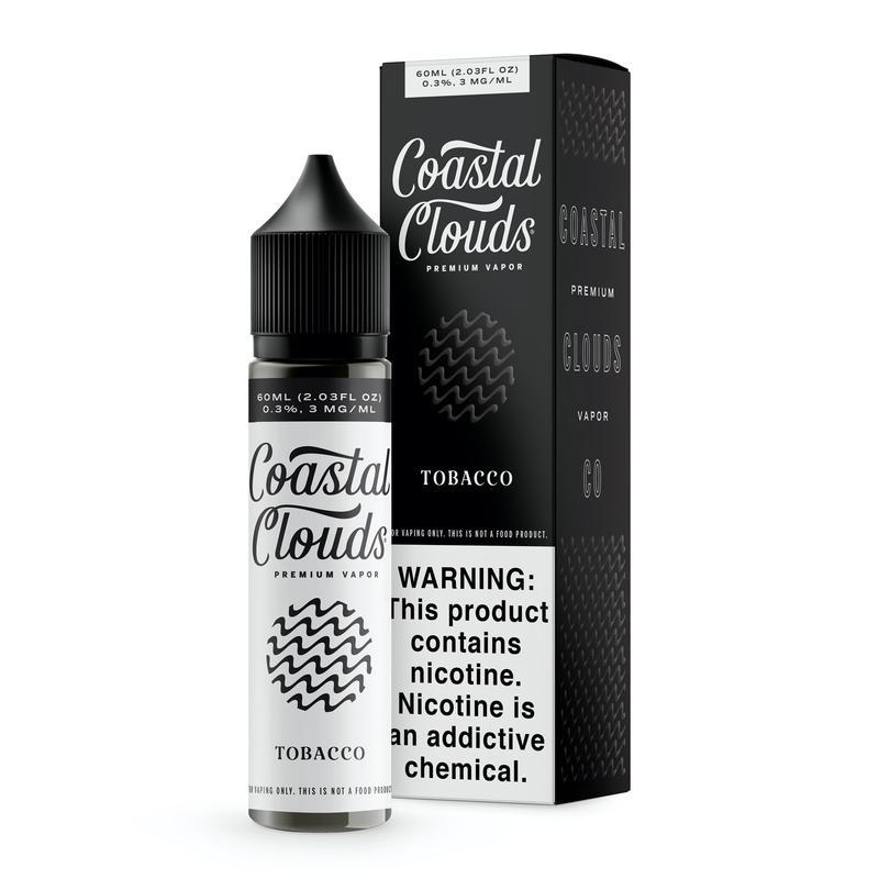  Tobacco by Coastal Clouds 60ml - (Cuban) with packaging