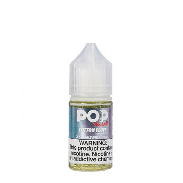 Cotton Fluff by Pop Clouds Salt 30ML bottle