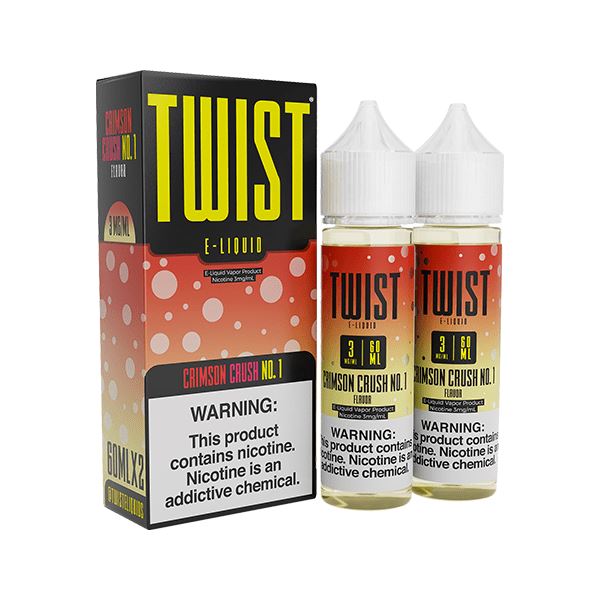 Crimson Crush No. 1 by Twist E-Liquids 120ml with packaging