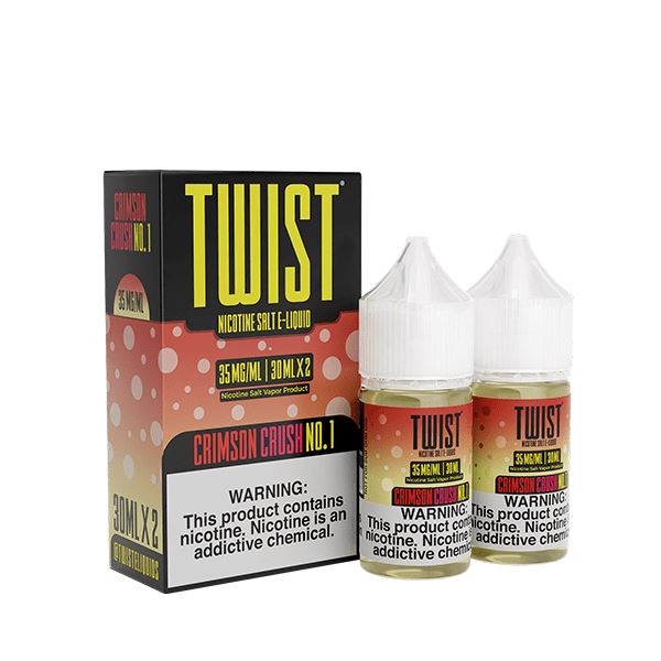 Crimson Crush No. 1 by Twist Salt E-Liquids 60ml with packaging