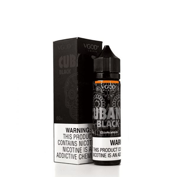 Cubano Black By VGOD E-Liquid with packaging