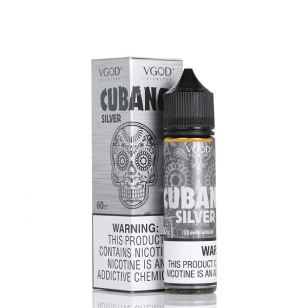 Cubano Silver By VGOD E-Liquid with packaging