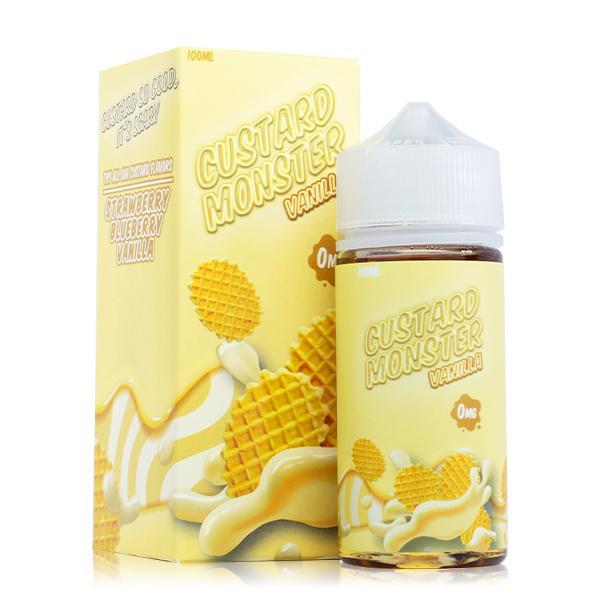 Vanilla Custard by Custard Monster 100ml with packaging