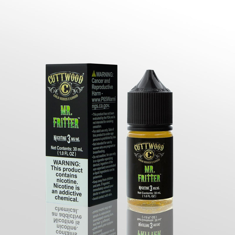 CUTTWOOD | Mr Fritter 30ML eLiquid with packaging