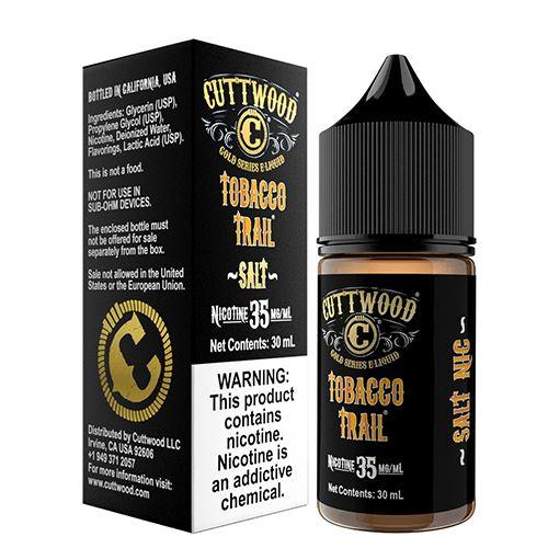 Tobacco Trail | Cuttwood E-Liquid | 30mL with packing