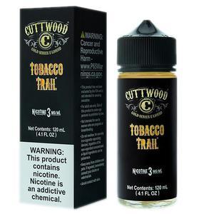  Tobacco Trail by Cuttwood EJuice 120ml with packaging
