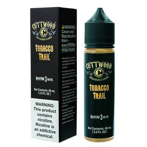 Tobacco Trail by Cuttwood EJuice 60ml with packaging