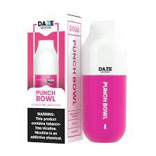 Daze Egge Disposable 3000 Puffs 7mL punch bowl with packaging