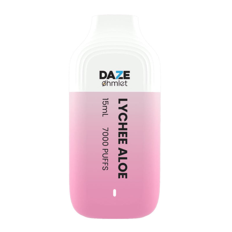Daze OHMLET Disposable | 7000 Puffs | 15mL - Lychee Aloe