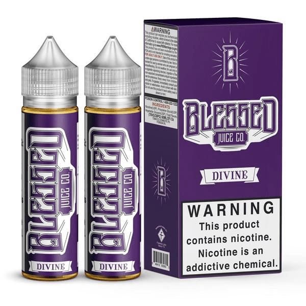 Divine by Blessed E-Liquid 120mL with packaging