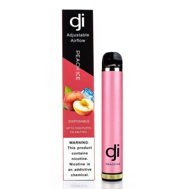 DJI Disposable Device (Individual) - 1500 Puffs peach ice with packaging