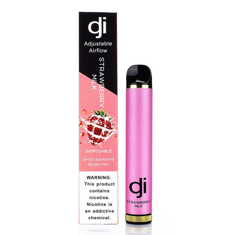 DJI Disposable Device (Individual) - 1500 Puffs strawberry milk with packaging