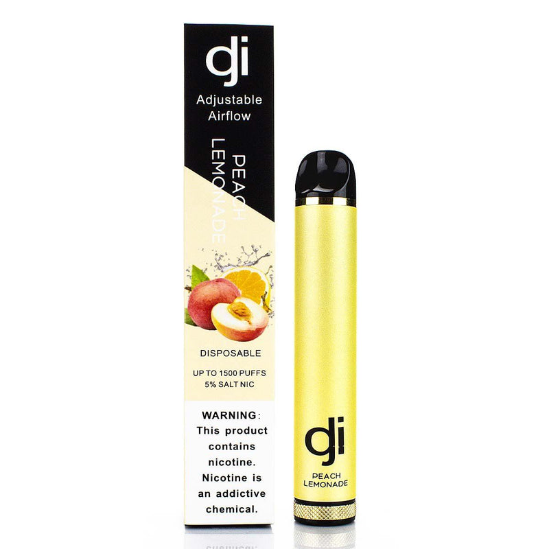 DJI Disposable Device (Individual) - 1500 Puffs peach lemonade with packaging