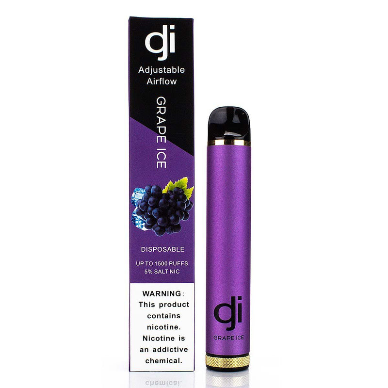 DJI Disposable Device (Individual) - 1500 Puffs grape ice with packaging