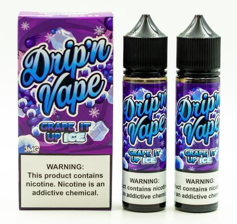 Grape It up Ice by Drip N Vape 120ml