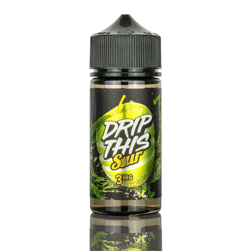 DRIP THIS | Sour Green Apple eLiquid bottle