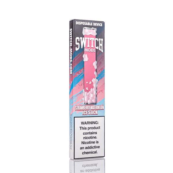 DRIPMORE | Switch Mod Disposables 5% Nicotine (Individual) strawberry watermelon ice stick packaging