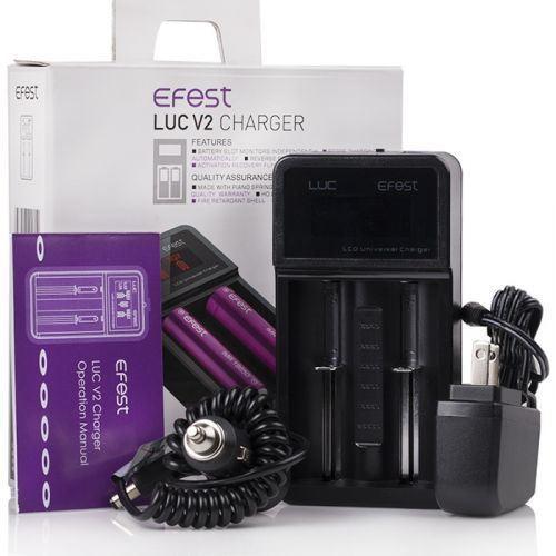 Efest LUC V2 Smart Charger - Set with packaging