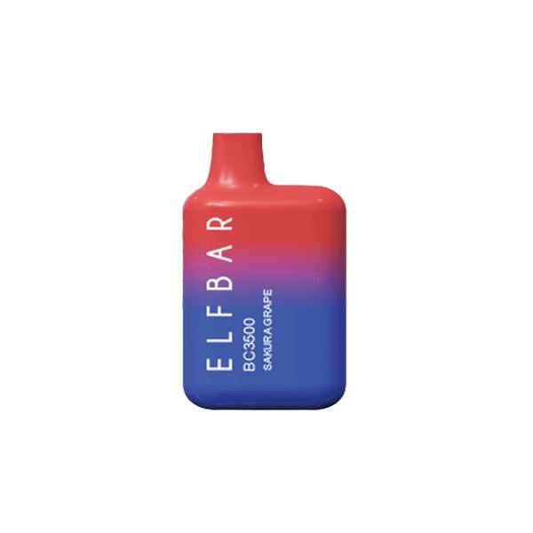 Elf Bar BC3500 Disposable | 3500 Puffs | 10.5mL | 5% Sakura Grape