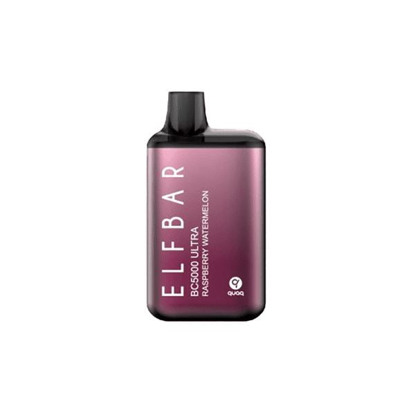 Elf Bar BC5000 Ultra Disposable | 5000 Puffs | 13mL | 5% raspberry watermelon