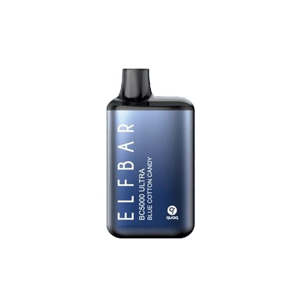 Elf Bar BC5000 Ultra Disposable | 5000 Puffs | 13mL | 5% blue cotton candy