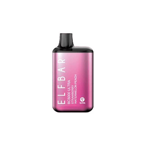 Elf Bar BC5000 Ultra Disposable | 5000 Puffs | 13mL | 5% strawberry watermelon peach