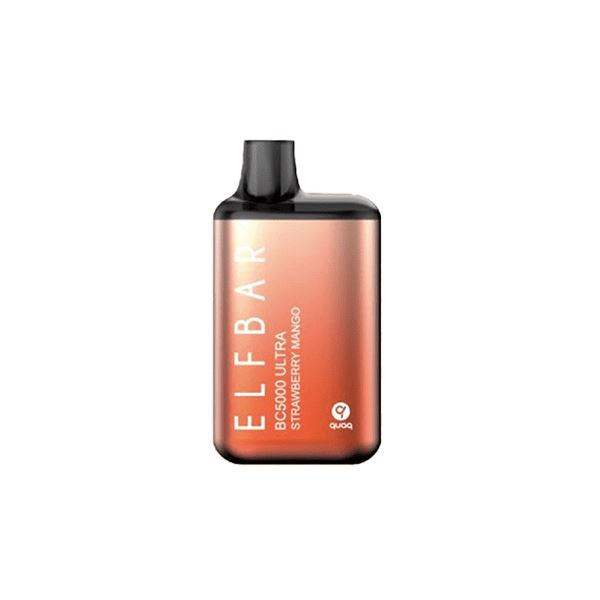 Elf Bar BC5000 Ultra Disposable | 5000 Puffs | 13mL | 5% strawberry mango