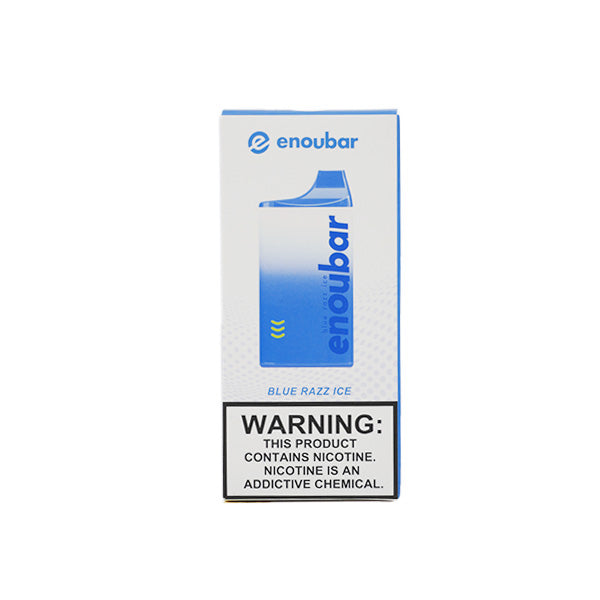 ENOU Bar Disposable 6000 Puff 13mL blue razz ice with packaging