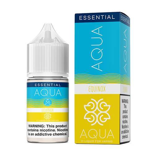 Equinox by Aqua Essential Synthetic Salt Nic 30mL with packaging