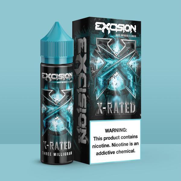 X Rated by Alt Zero - Excision Series 60ml with background