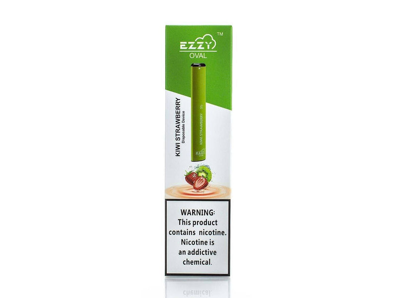 EZZY Oval Disposable Device - 300 Puffs kiwi strawberry packaging