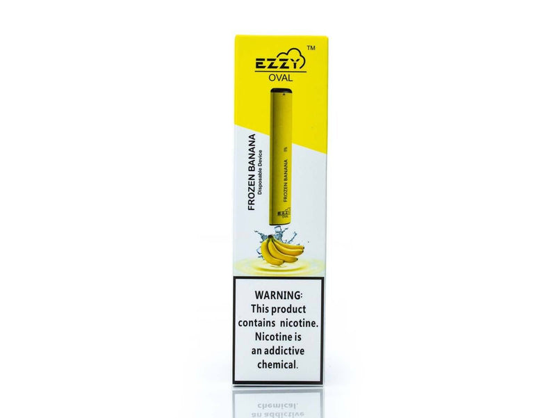 EZZY Oval Disposable Device - 300 Puffs frozen banana packaging