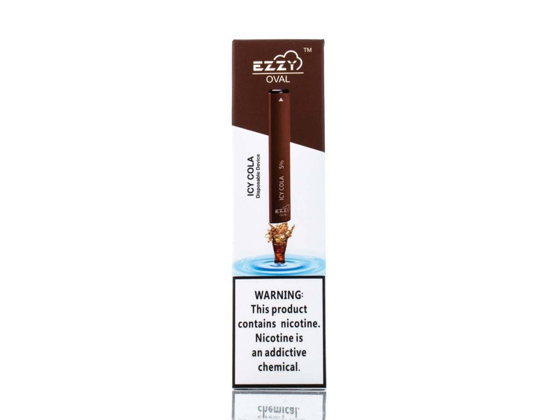 EZZY Oval Disposable Device - 300 Puffs icy cola packaging