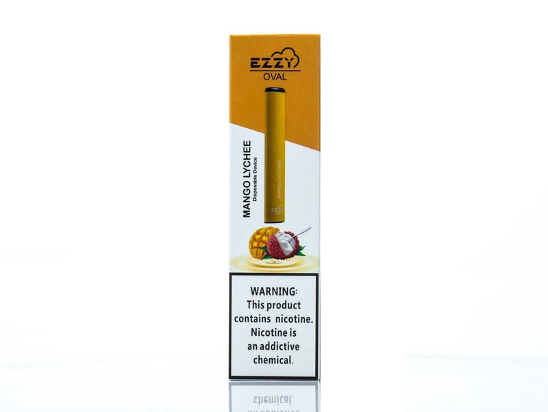 EZZY Oval Disposable Device - 300 Puffs mango lychee packaging