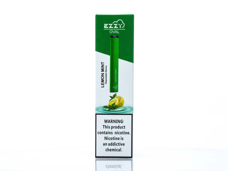 EZZY Oval Disposable Device - 300 Puffs lemon mint packaging