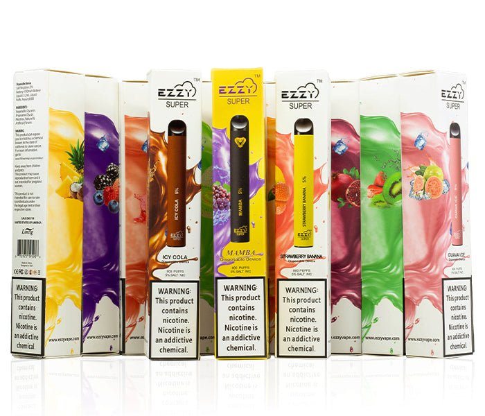 EZZY Super Disposable Device | 800 Puffs | 3.2mL Group Photo