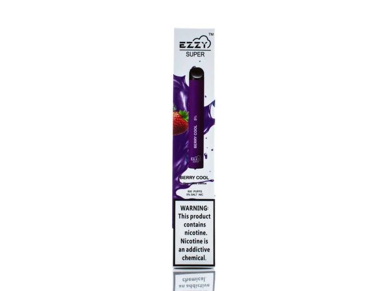 EZZY Super Disposable Device | 800 Puffs | 3.2mL Berry Cool Packaging