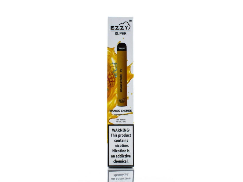 EZZY Super Disposable Device | 800 Puffs | 3.2mL Mango Lychee Packaging