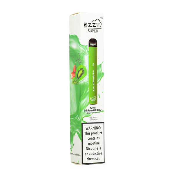 EZZY Super Disposable Device | 800 Puffs | 3.2mL Kiwi Strawberry Packaging