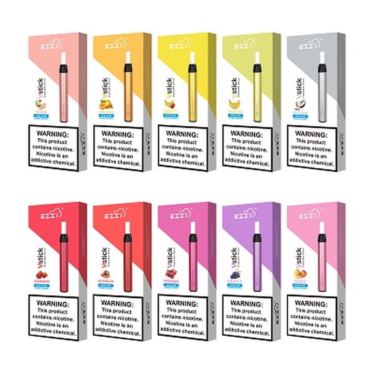 EZZY Vstick Disposable E-Cigs group photo