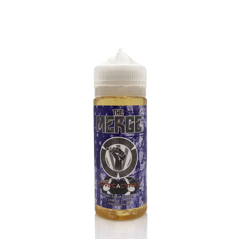 Advocacyman by The Merge E-Liquid 120ml bottle