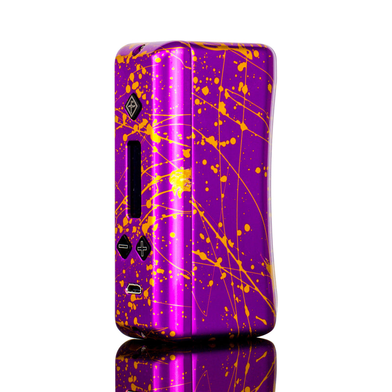 TUGLYFE | DNA 250w Box Mod Purple and Gold Splatter