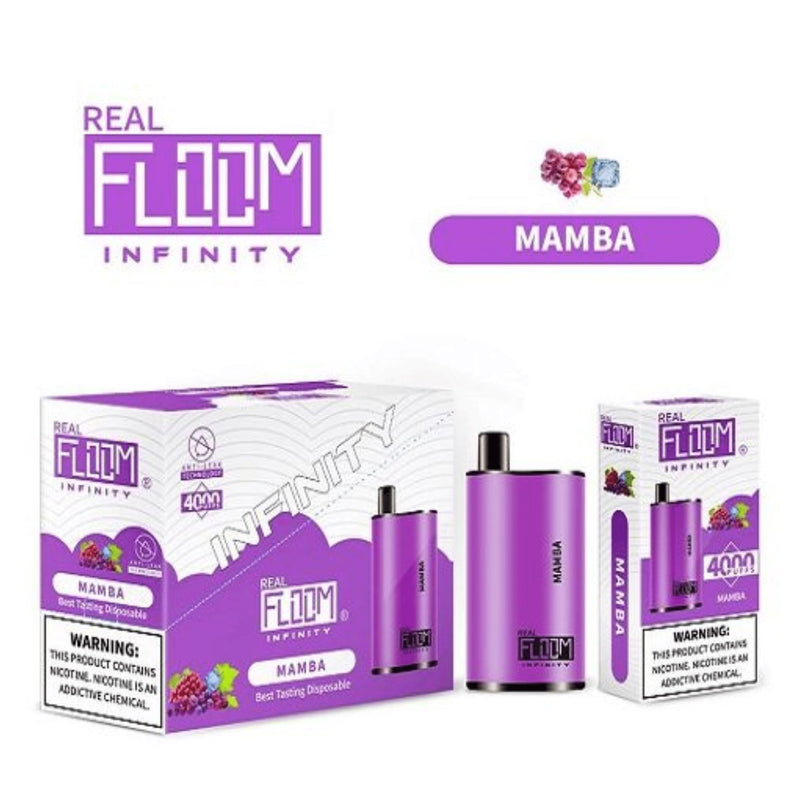 Floom Infinity Disposable | 4000 Puffs | 10mL - Mamba with packaging