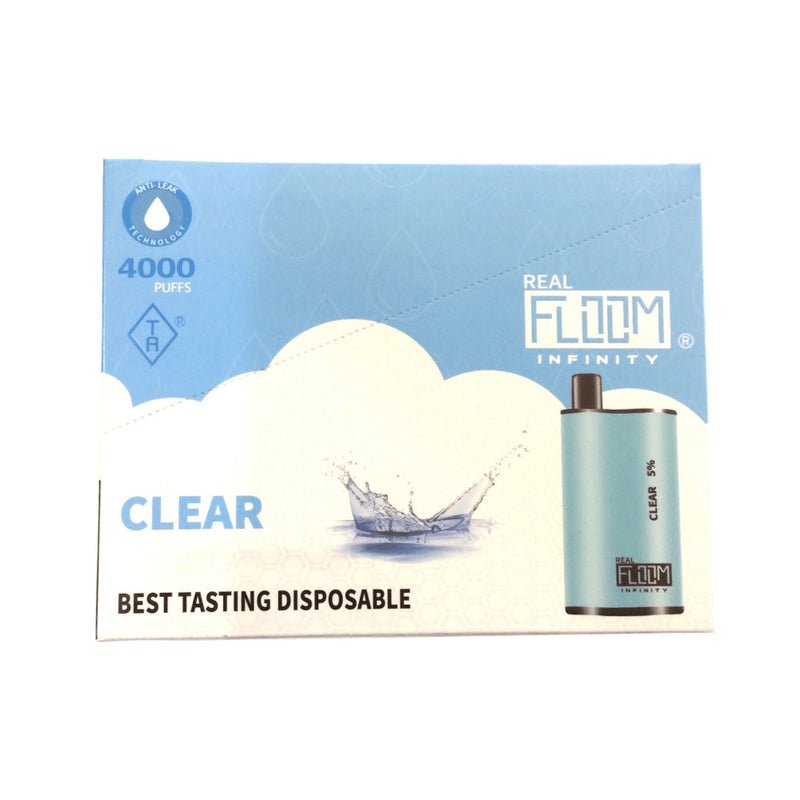 Floom Infinity Disposable | 4000 Puffs | 10mL - Clear packaging